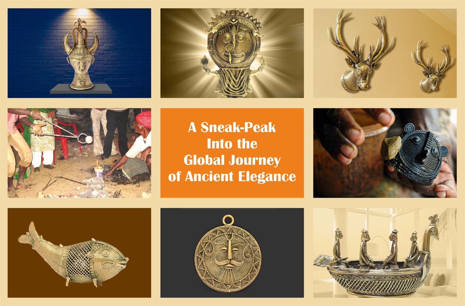 Dhokra Handicrafts: A Global Journey of Ancient Elegance